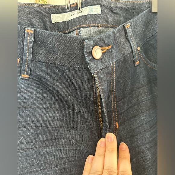 Joes Jeans Gatsby Dark Wash Flare Jeans - Picture 3 of 5